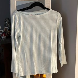 Vineyard Vine mint striped tshirt